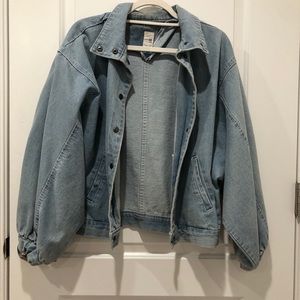 BALLOON SLEEVE JEAN JACKET